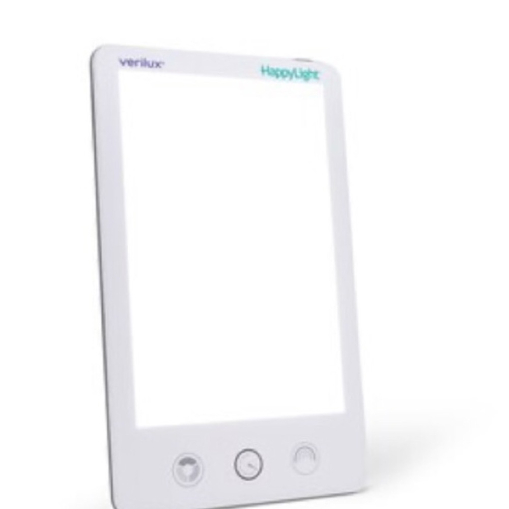 White Reading Light Tablet with Minimalist Design